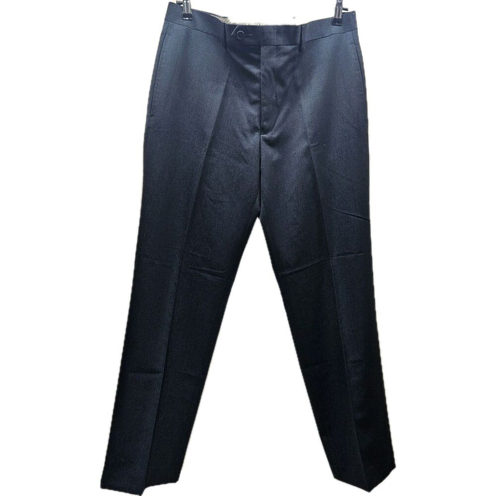 Lauren Ralph Lauren Mens Navy Blue Dress Pants 32×30 Professional